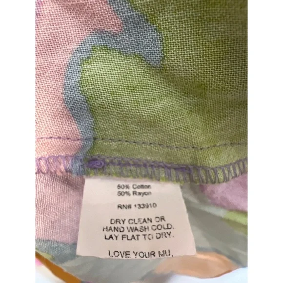 Show Me Your Mumu Gretchen Mini Dress Summer Sorbet L - Picture 8 of 9